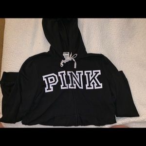 PINK everyday lounge Zip up sweater
